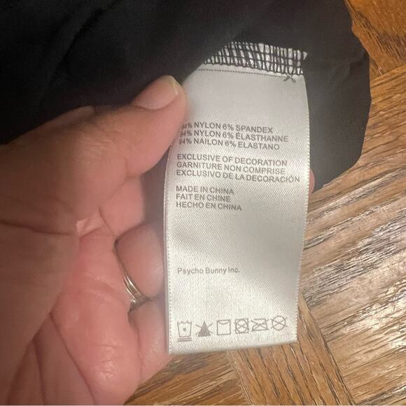 Psycho Bunny Men’s Courtside Tennis Racket Bunny Graphic Tee Sz 7 or XL Slim Fit - Picture 8 of 13